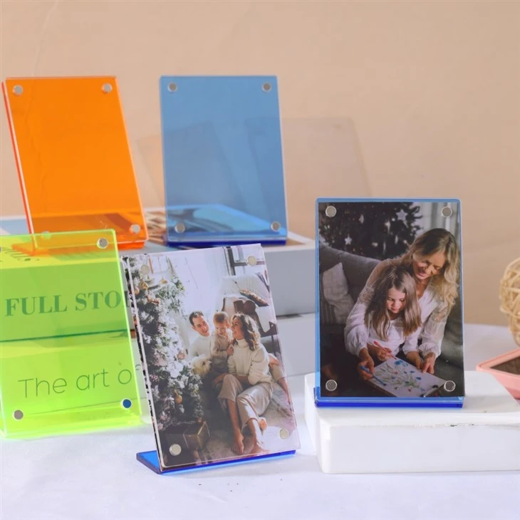 L Shaped Acrylic Frame high quality