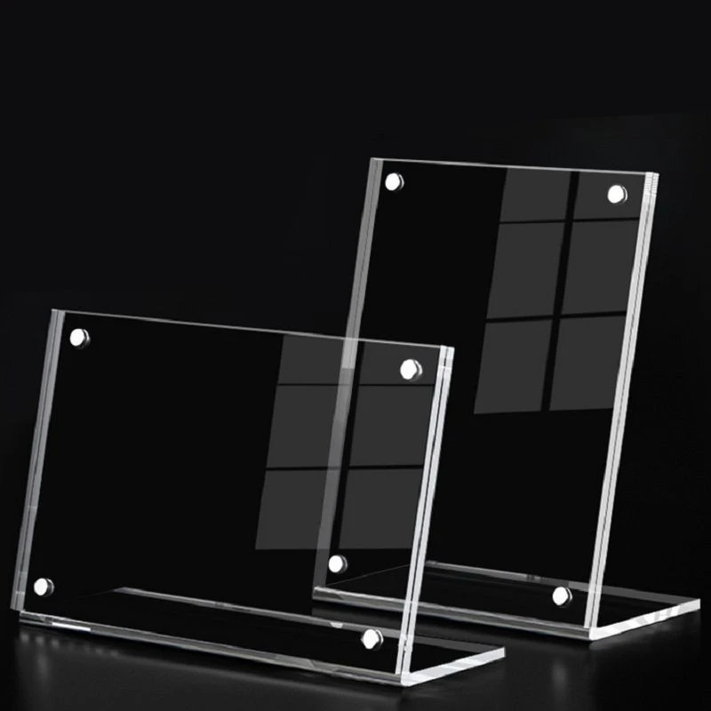 L Shaped Acrylic Frame factory